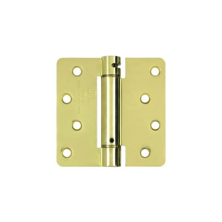 DSH4R43 Spring Hinge Polished Brass, 10PK